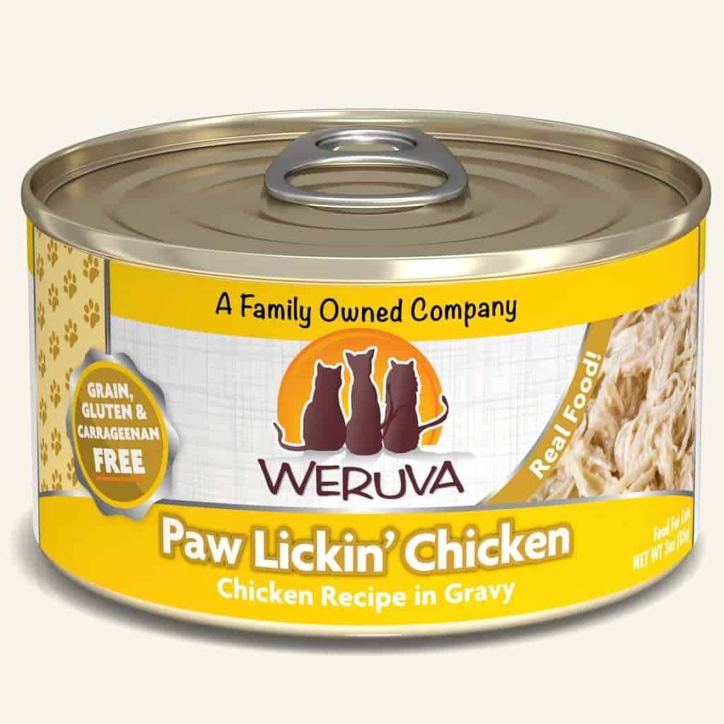 Weruva Paw Lickin طعام قطط دجاج معلب